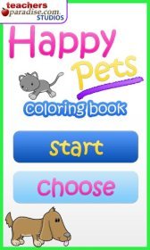 game pic for Happy Pets Coloring Book